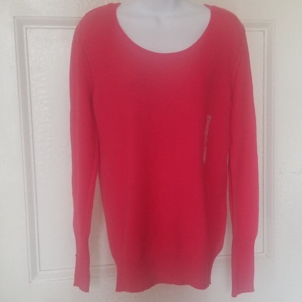 NWT Women's Large Old Navy Sweater in Pink/Red